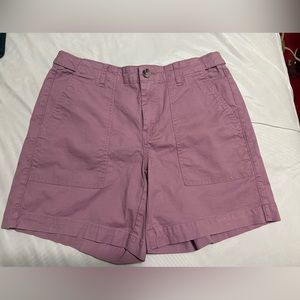 Brand is Cabi, the size is 6, and the color is a purple/lilac